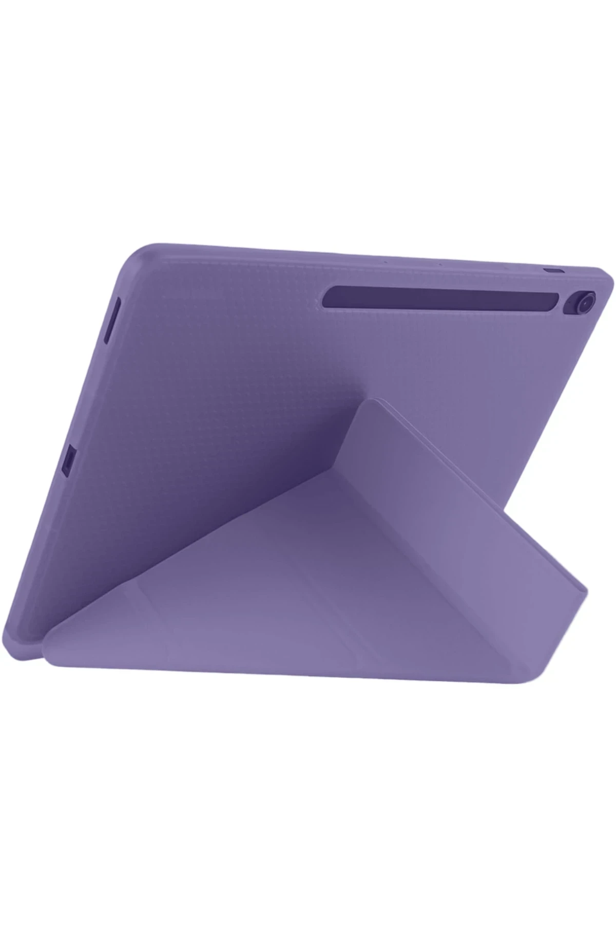 Newface iPad Pro 11 (2024) Kılıf Kalemlikli Hugo Tablet Kılıfı - Mor
