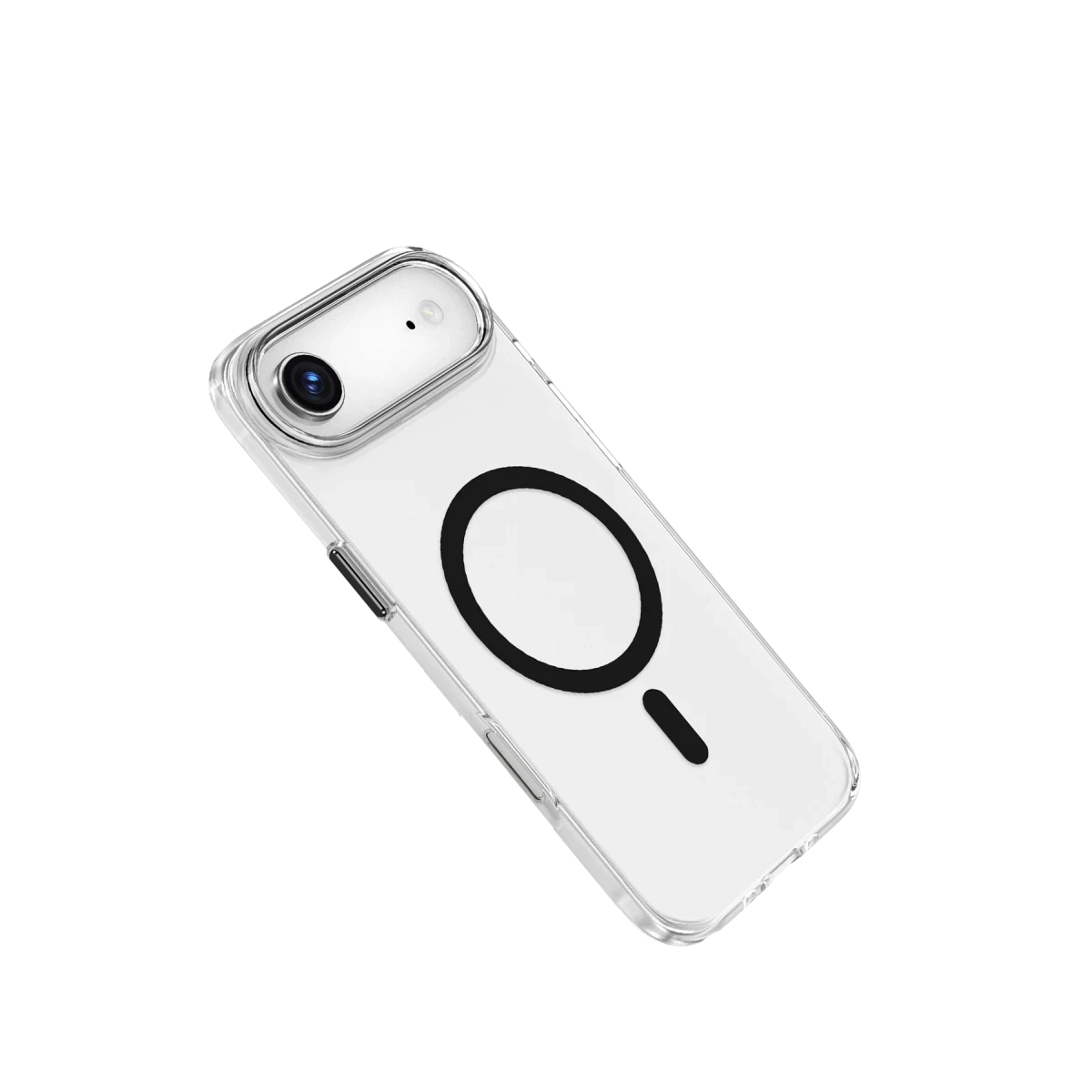Keephone Apple iPhone 17 Air Aurora Şeffaf Magsafe Kılıf - Siyah