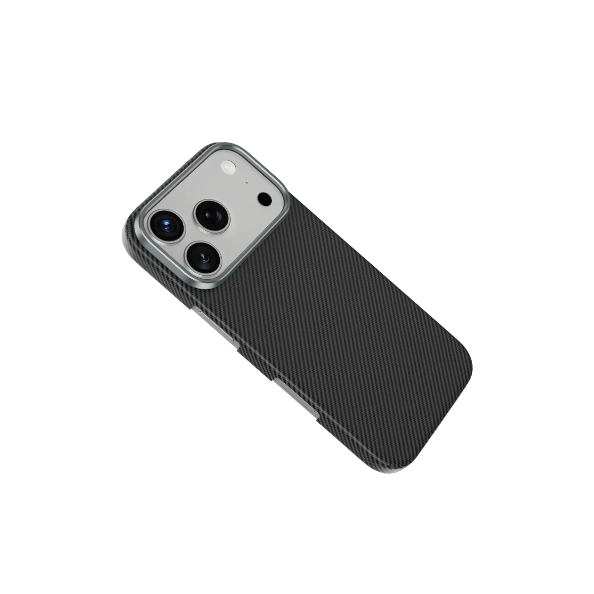 Keephone Apple iPhone 18 Pro Max/17 Pro Max Kevlar Sweden Magsafe Kılıf - Siyah