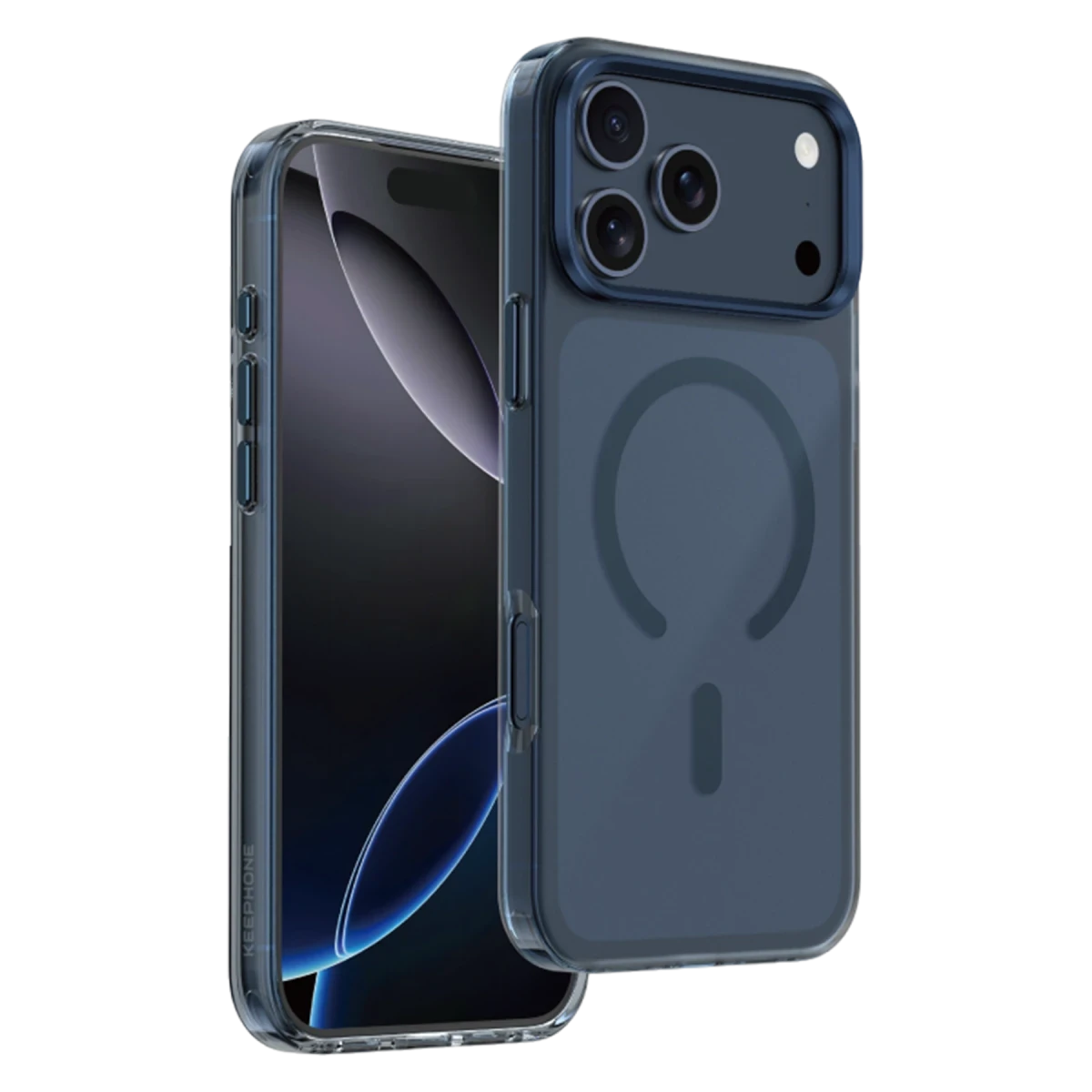 Keephone Apple iPhone 17 Pro Dazzle Pro Matte Magsafe Kılıf - Lacivert