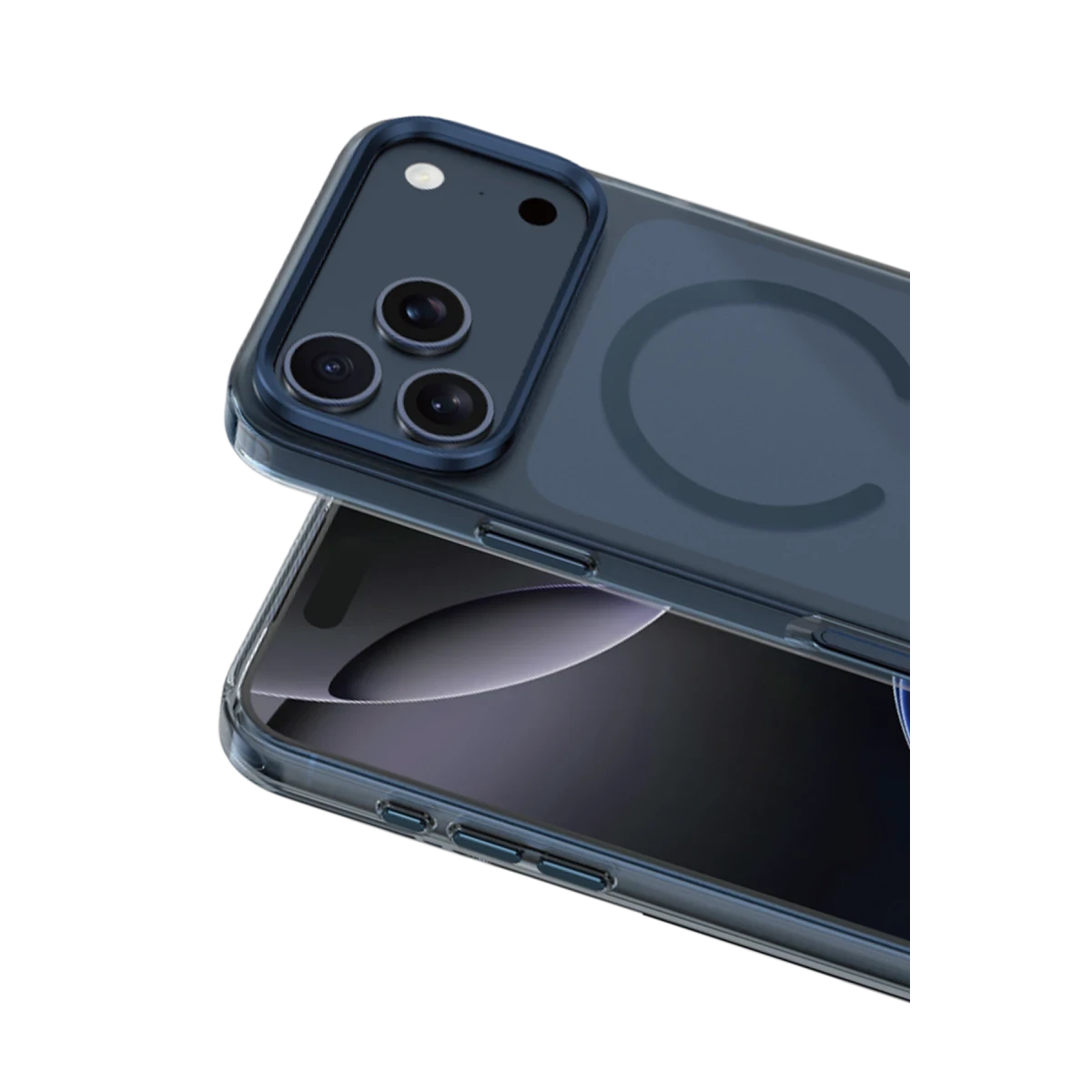Keephone Apple iPhone 17 Pro Dazzle Pro Matte Magsafe Kılıf - Lacivert