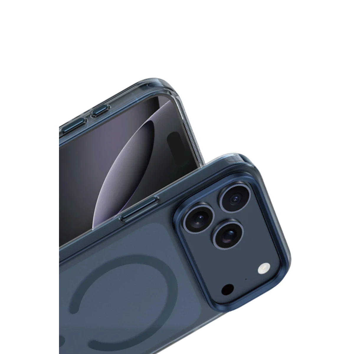 Keephone Apple iPhone 17 Pro Dazzle Pro Matte Magsafe Kılıf - Lacivert