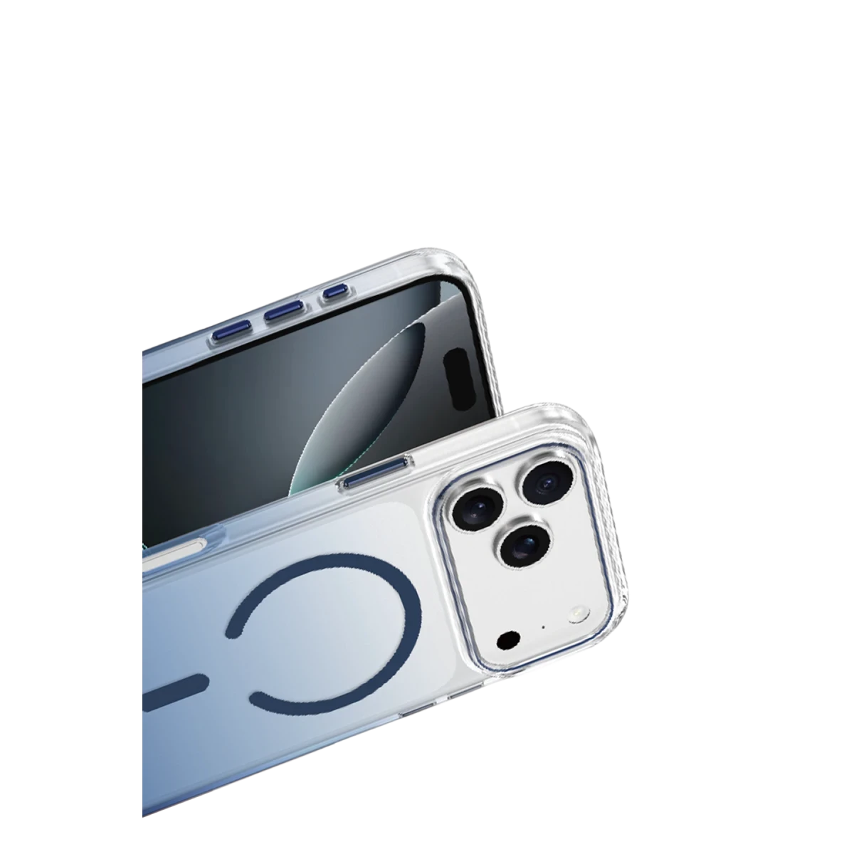 Keephone Apple iPhone 17 Pro Max Aurora Pro Magsafe Kılıf - Lacivert