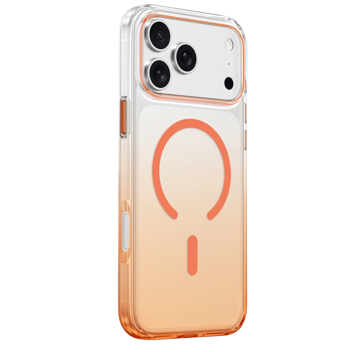 Keephone Apple iPhone 17 Pro Aurora Pro Magsafe Kılıf - Turuncu