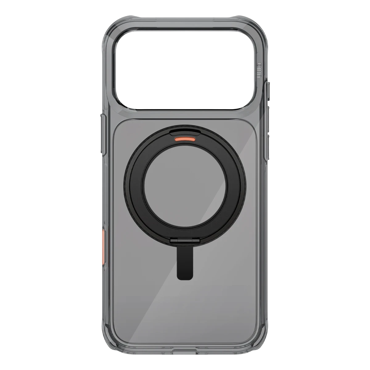 Uniq Apple iPhone 17 Pro Swivix Rotating Kickstand Kapak - Siyah