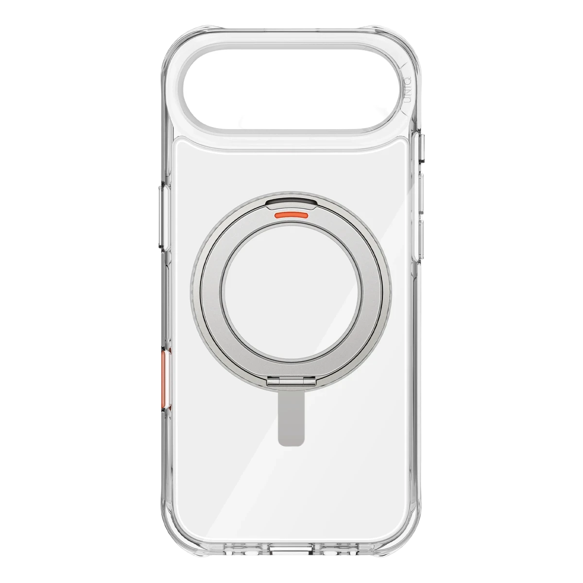 Uniq Apple iPhone 17 Air Swivix Rotating Kickstand Kapak - Şeffaf