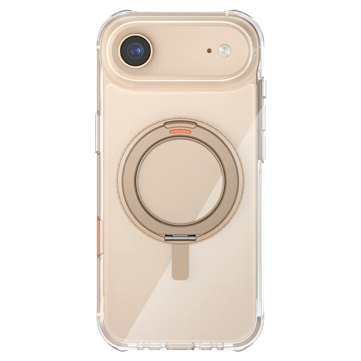 Uniq Apple iPhone 17 Air Swivix Rotating Kickstand Kapak - Gold