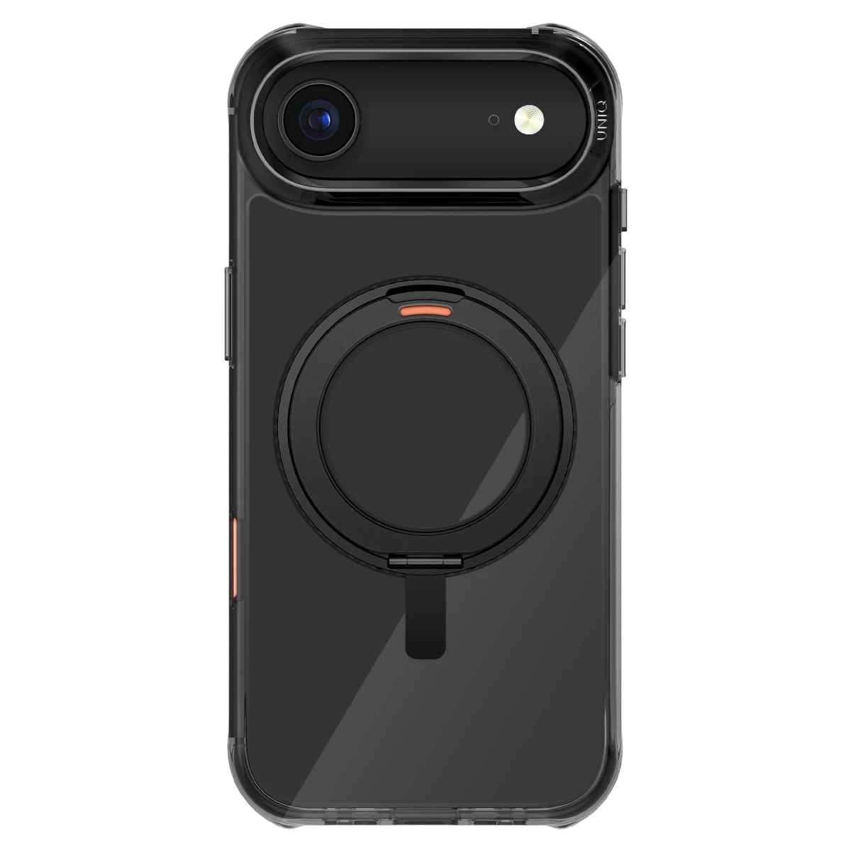 Uniq Apple iPhone 17 Air Swivix Rotating Kickstand Kapak - Siyah