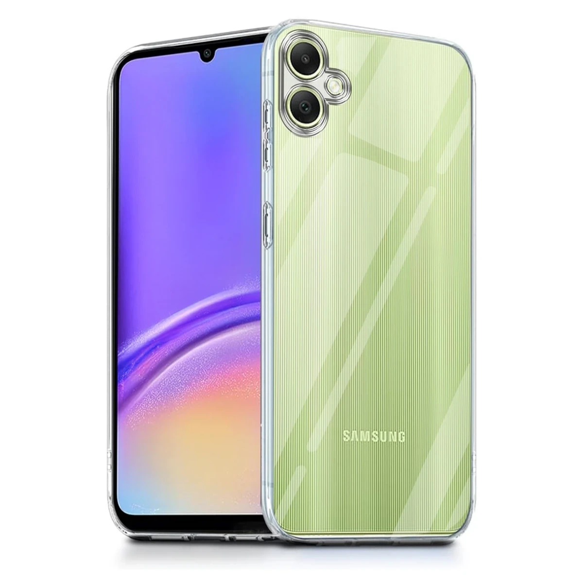 Newface Samsung Galaxy A07 4G Lüx Şeffaf Silikon - Şeffaf — görsel 4
