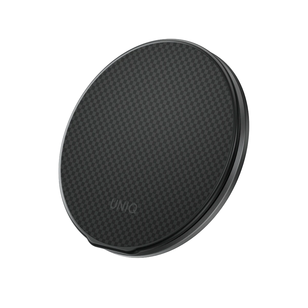 Uniq Grivix Premium 360 Manyetik Magsafe Kickstand Yüzük - Karbon Siyah