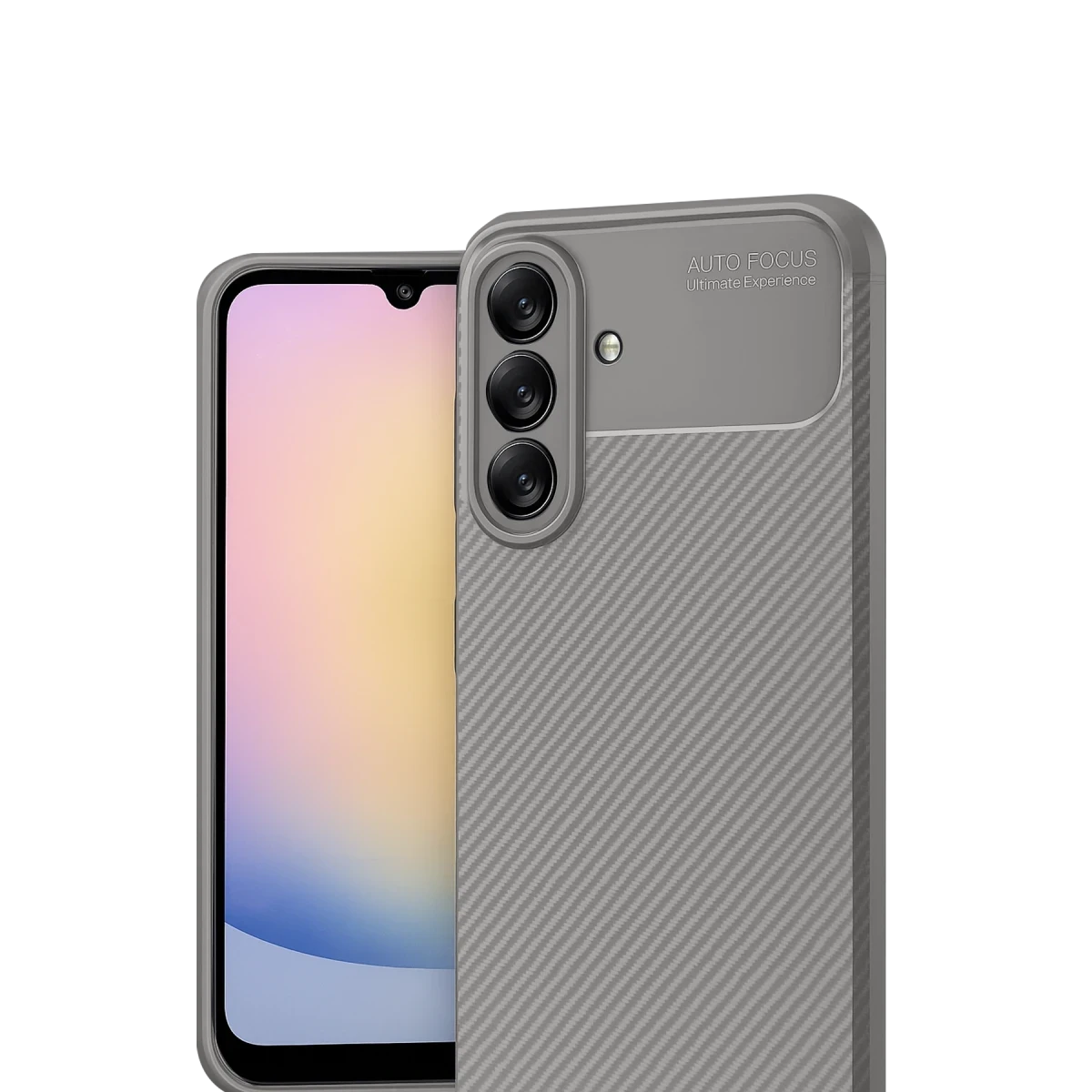 Newface Samsung Galaxy A17 5G Auto Focus Karbon Kapak - Gri — görsel 5