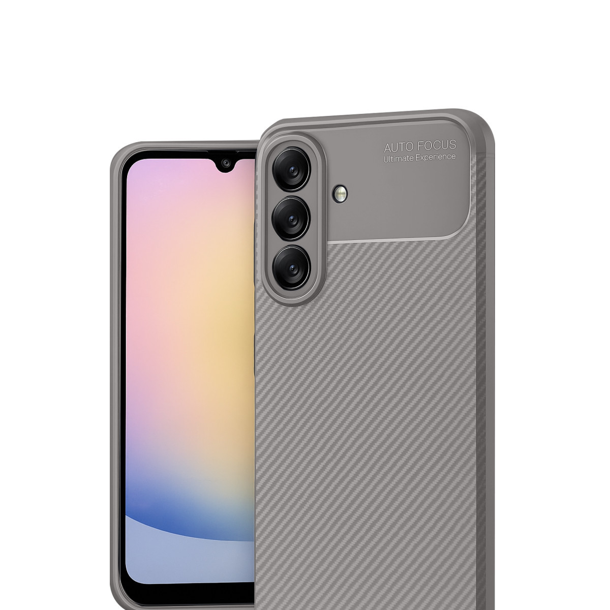 Newface Samsung Galaxy A17 5G Auto Focus Karbon Kapak - Gri — görsel 8