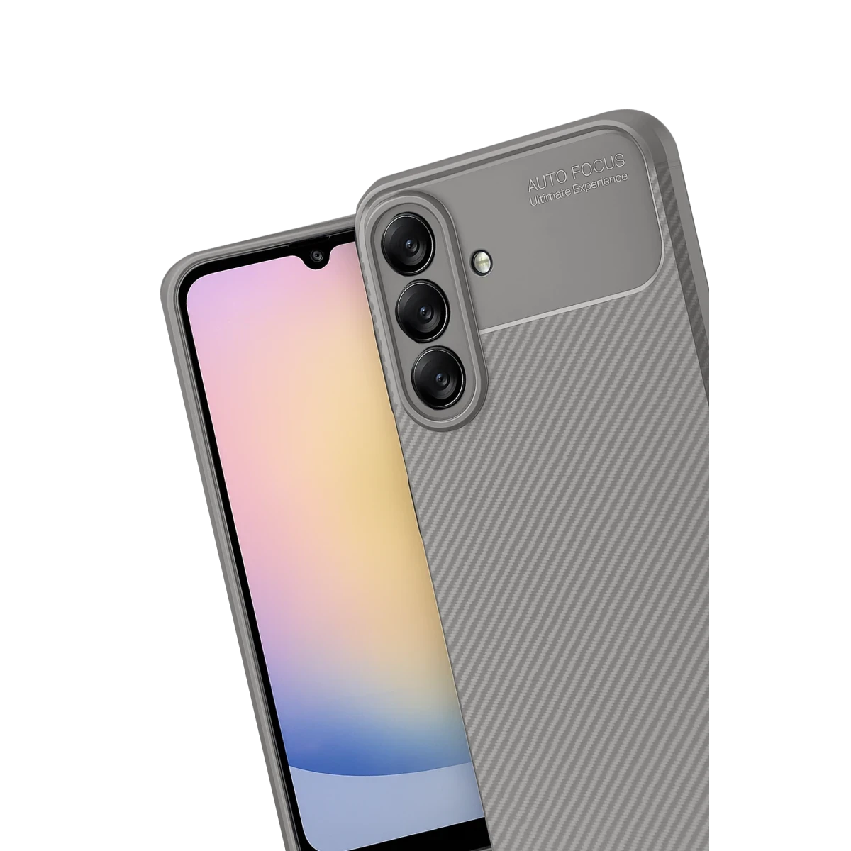 Newface Samsung Galaxy A17 5G Auto Focus Karbon Kapak - Gri — görsel 6