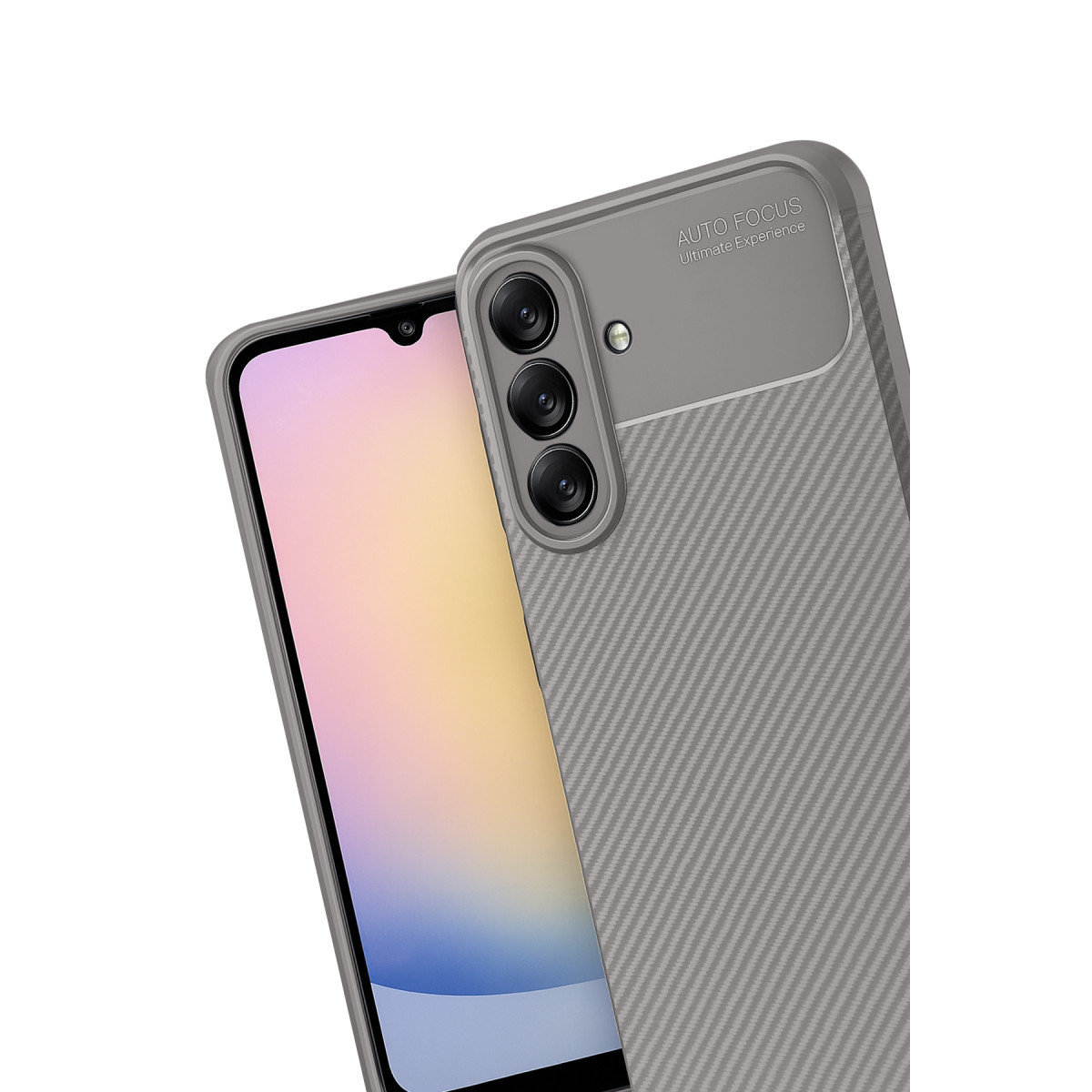 Newface Samsung Galaxy A17 5G Auto Focus Karbon Kapak - Gri — görsel 9