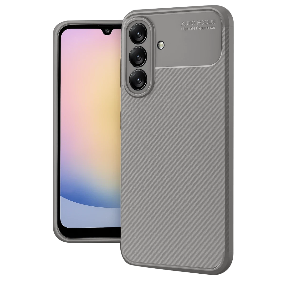 Newface Samsung Galaxy A17 5G Auto Focus Karbon Kapak - Gri — görsel 4