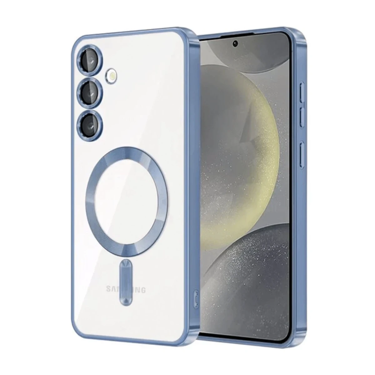 Newface Samsung Galaxy A17 5G Kross Magneticsafe Kapak - Sierra Blue
