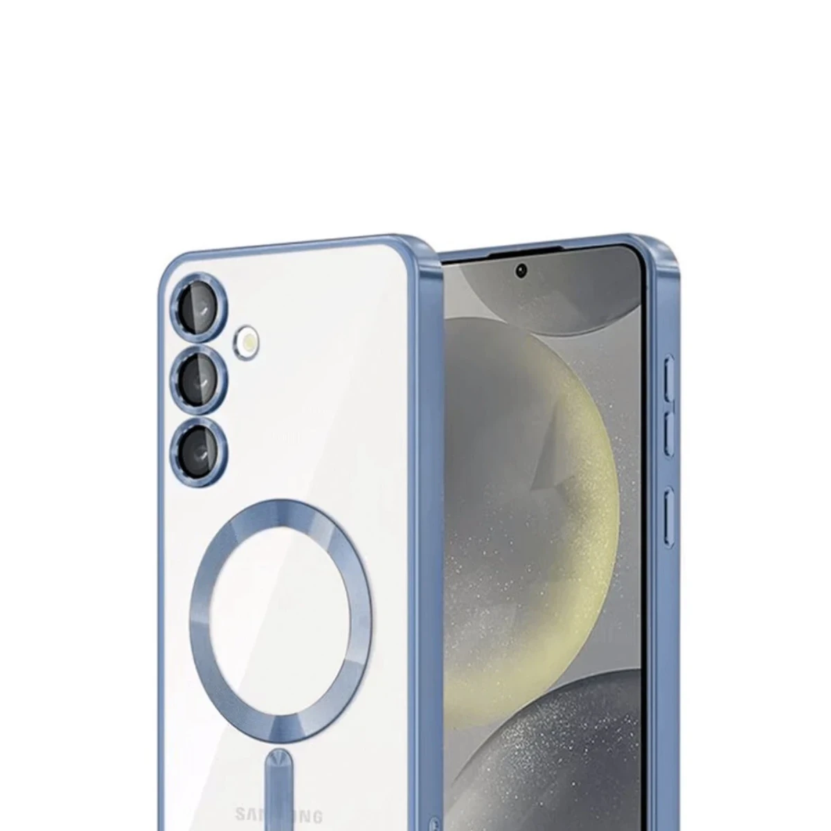 Newface Samsung Galaxy A36 Kross Magneticsafe Kapak - Sierra Blue