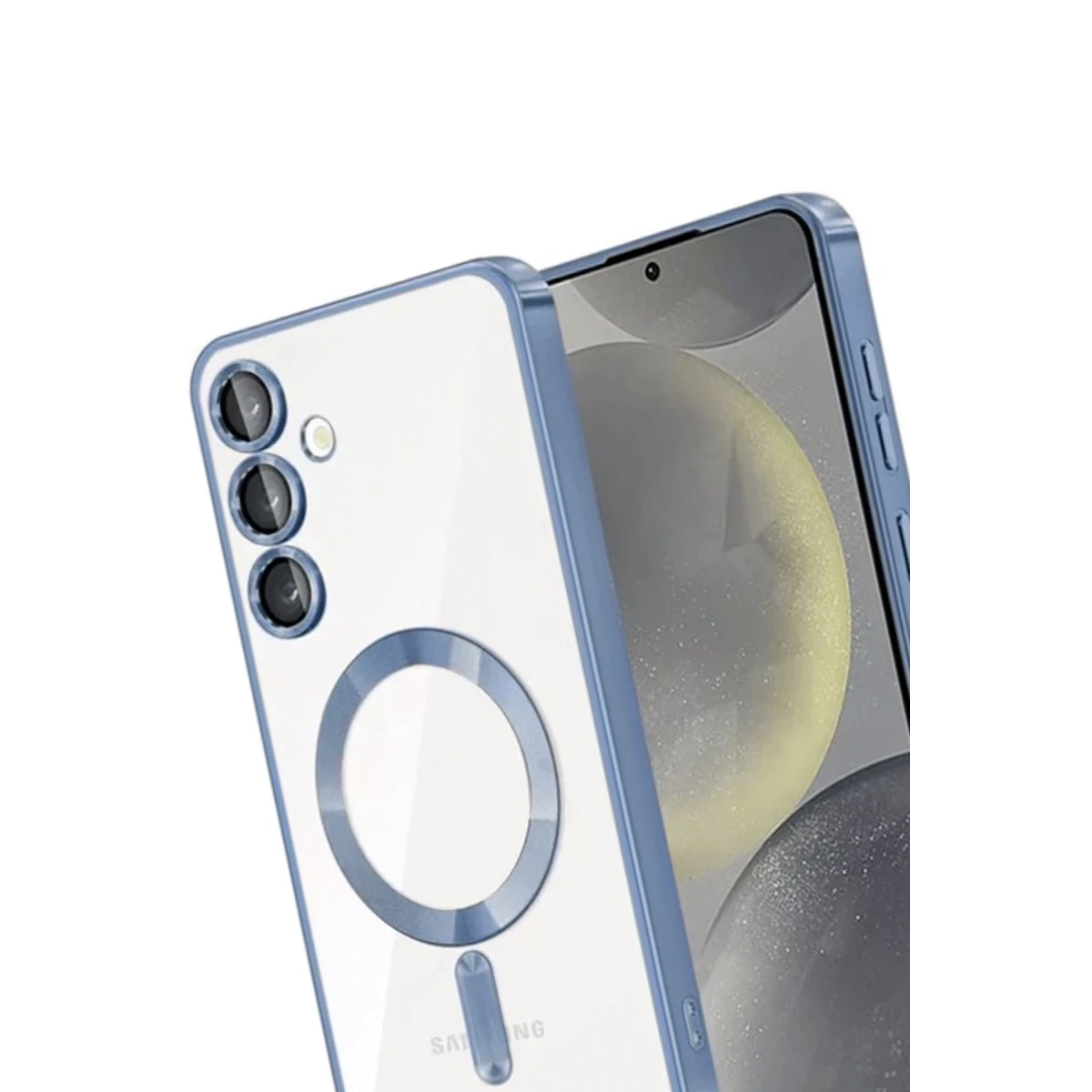 Newface Samsung Galaxy A36 Kross Magneticsafe Kapak - Sierra Blue