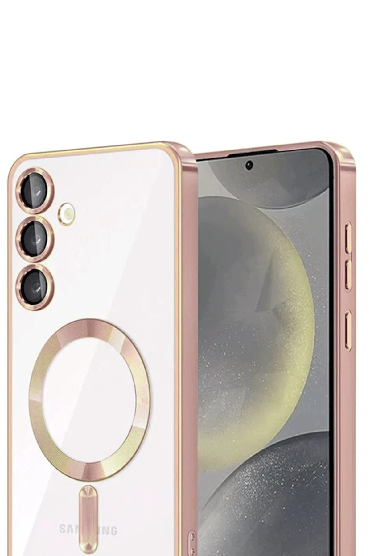 Newface Samsung Galaxy A54 5G Kross Magneticsafe Kapak - Rose
