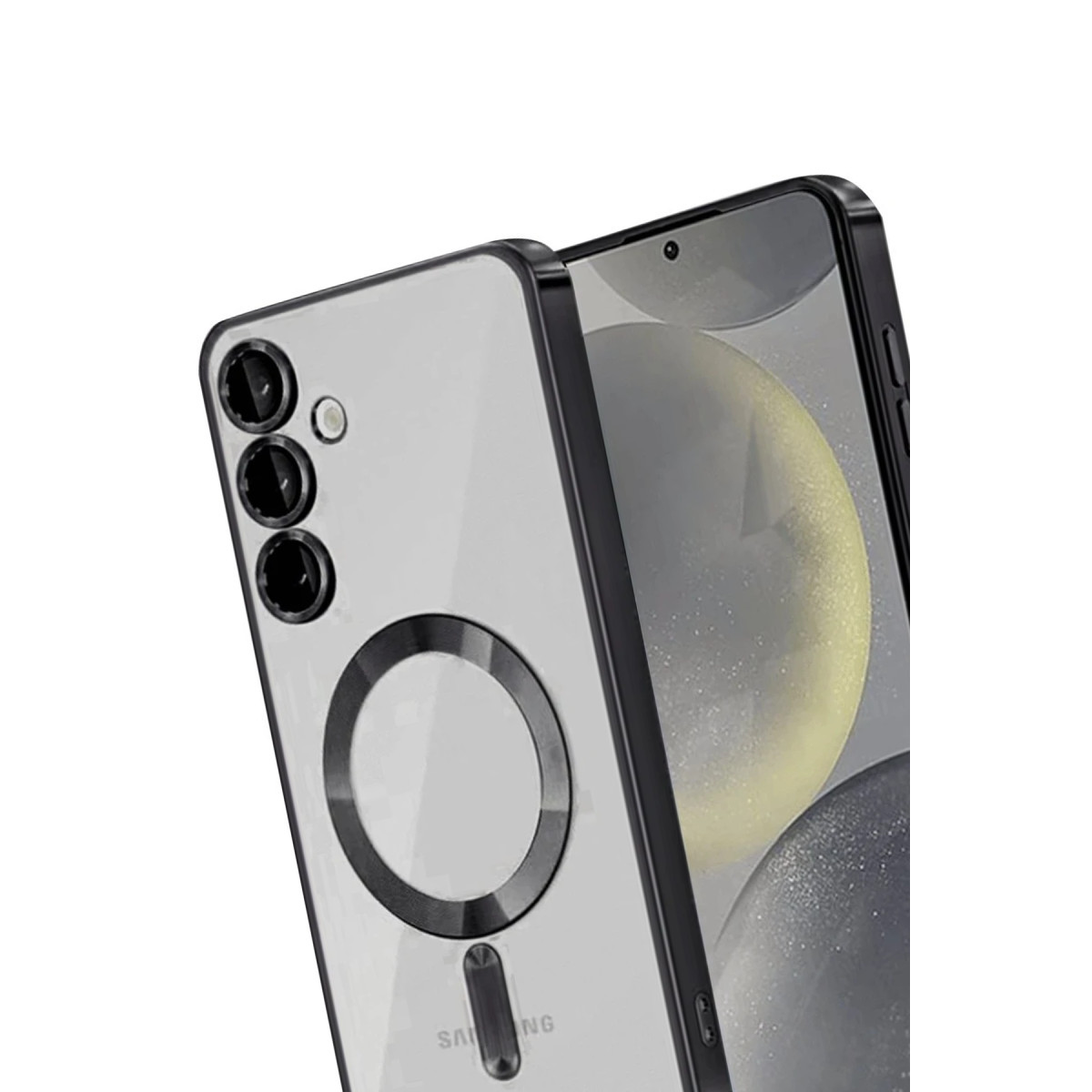 Newface Samsung Galaxy S24 FE Kılıf Kross Magneticsafe Kapak - Siyah — görsel 9