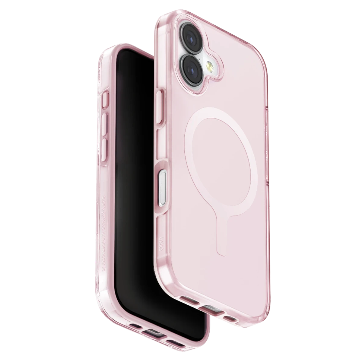 Uniq Apple iPhone 17 Clario Magsafe Kapak - Pembe