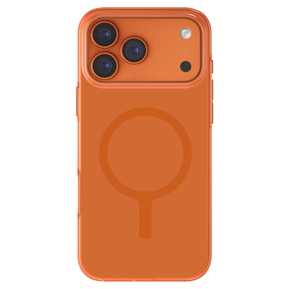 Uniq Apple iPhone 17 Pro Clario Magsafe Kapak - Turuncu