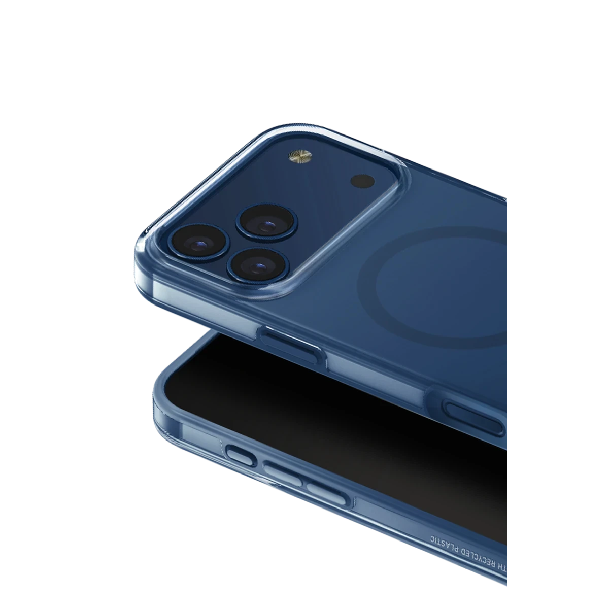 Uniq Apple iPhone 17 Pro Clario Magsafe Kapak - Mavi