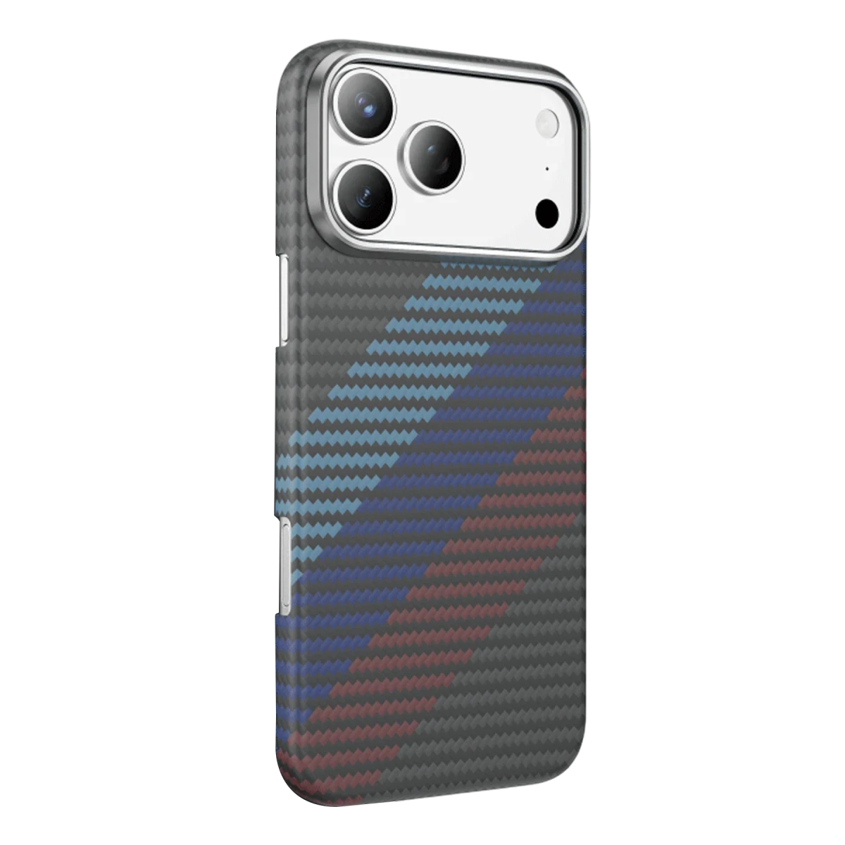 Keephone Apple iPhone 17 Pro Kevlar Woven Magsafe Kılıf - Siyah