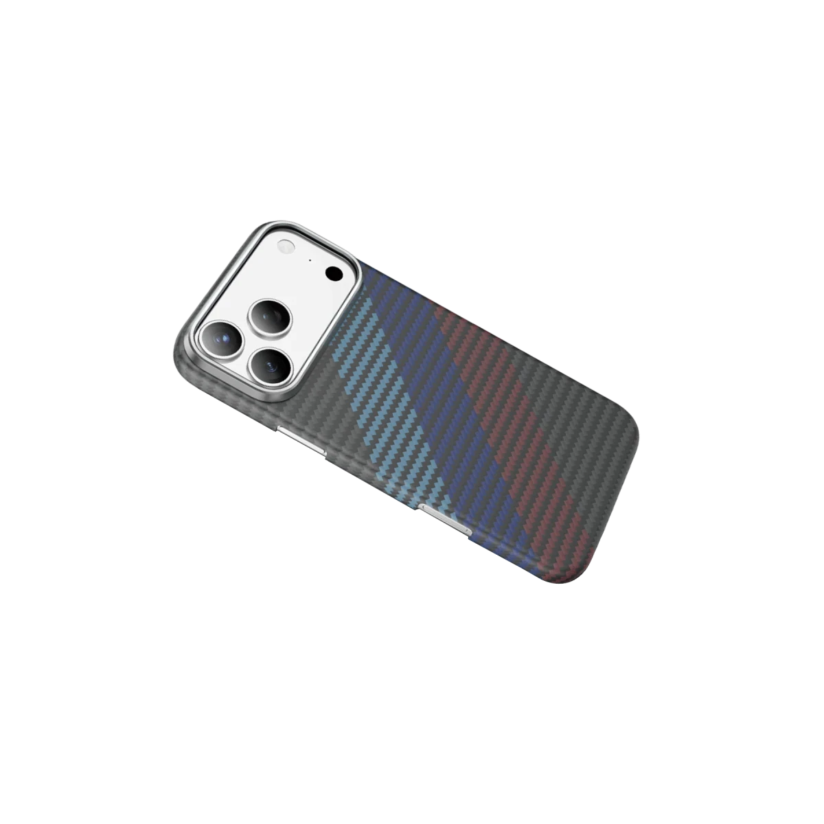 Keephone Apple iPhone 17 Pro Kevlar Woven Magsafe Kılıf - Siyah
