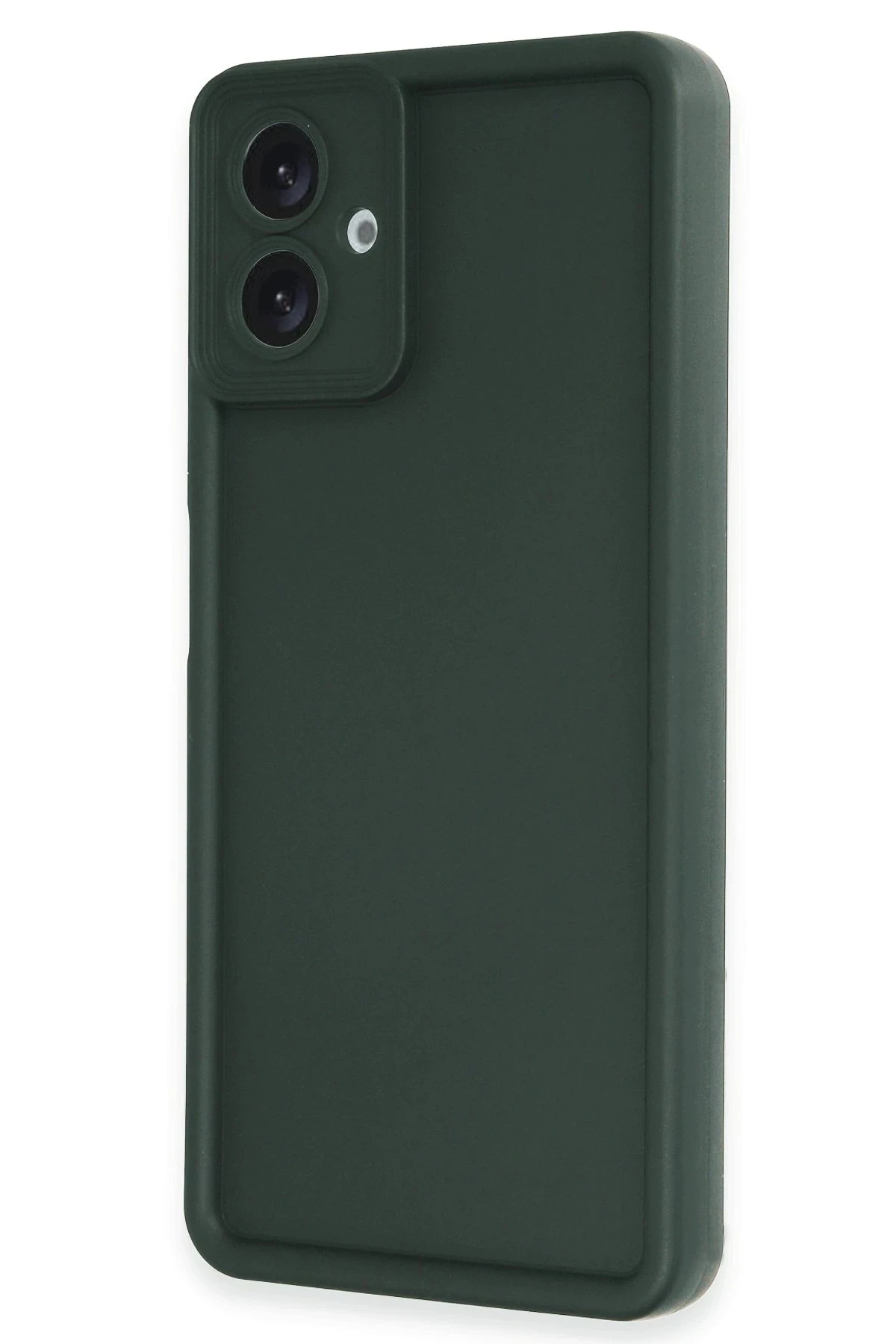 Newface Samsung Galaxy A07 Viera Silikon - Koyu Yeşil