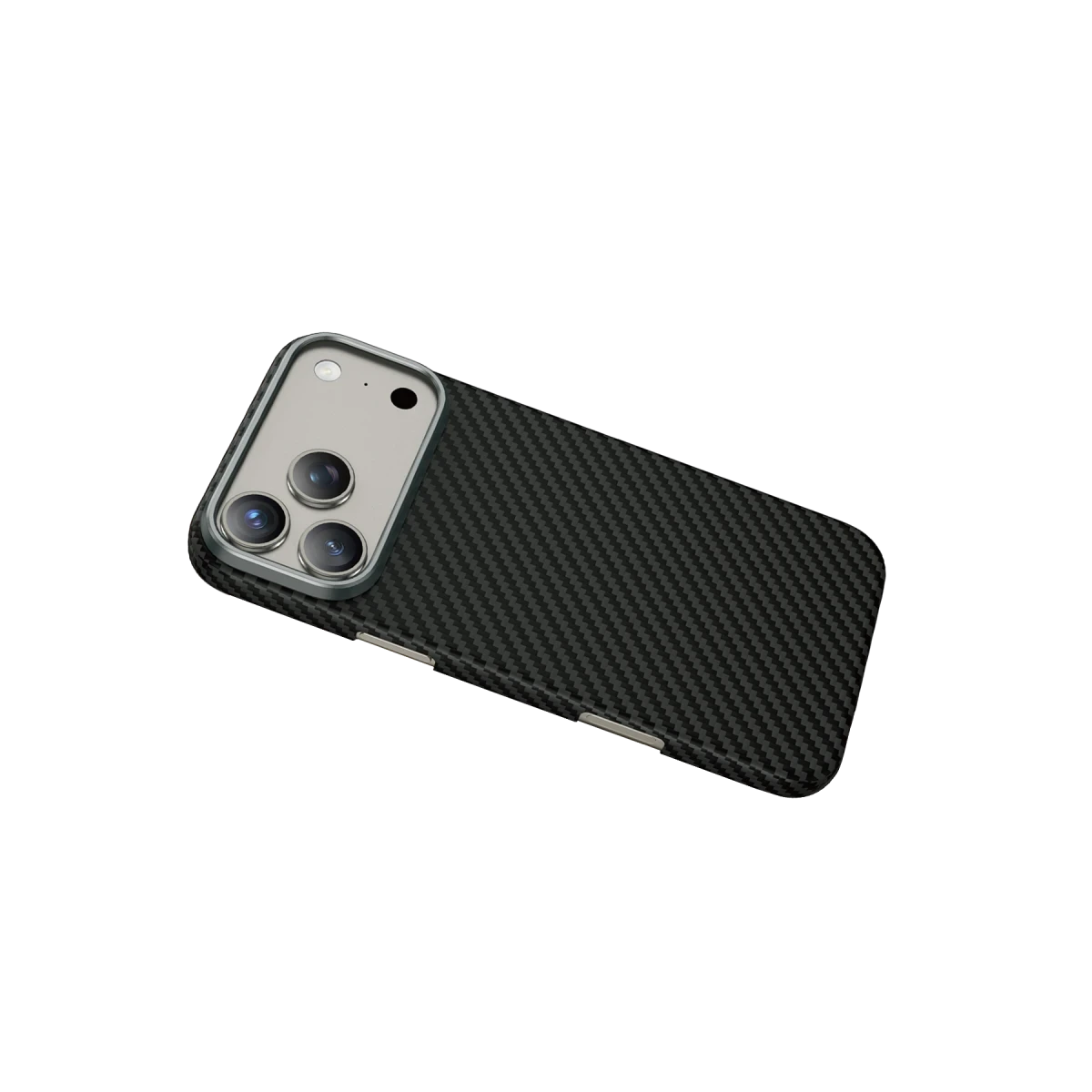 Keephone Apple iPhone 17 Pro Kevlar Diago Magsafe Kılıf - Siyah