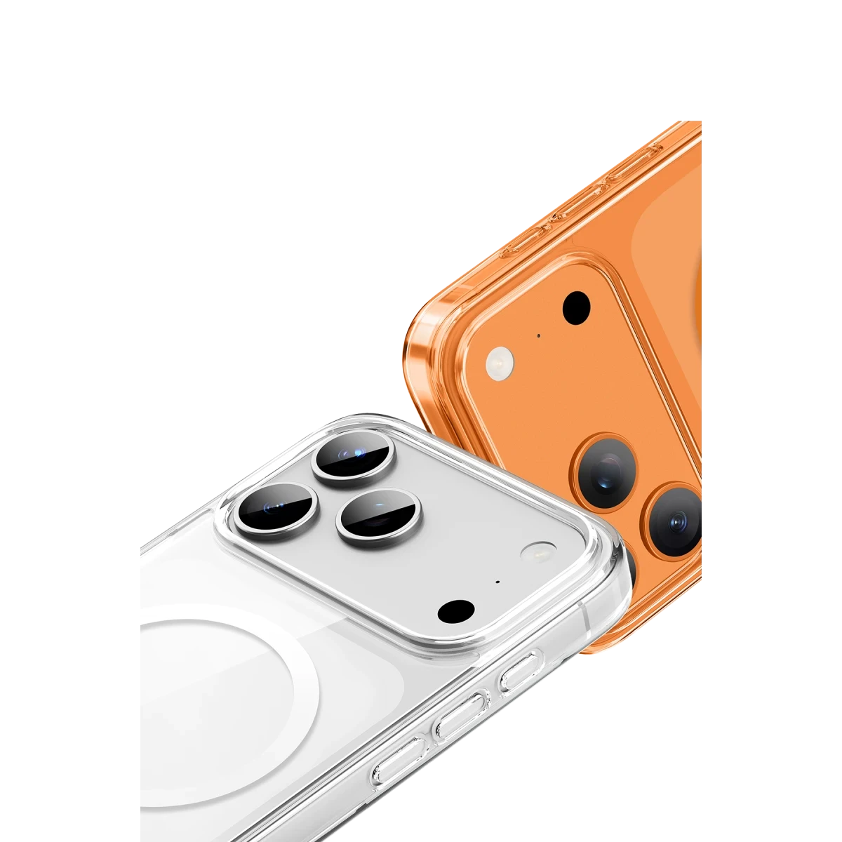Keephone Apple iPhone 17 Glaze Magsafe Kapak - Şeffaf