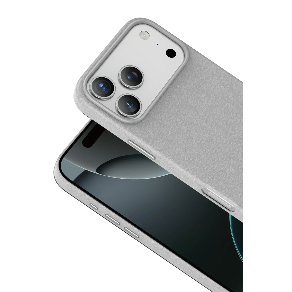 Keephone Apple iPhone 18 Pro Max/17 Pro Max Peekaboo Magsafe Kapak - Gri