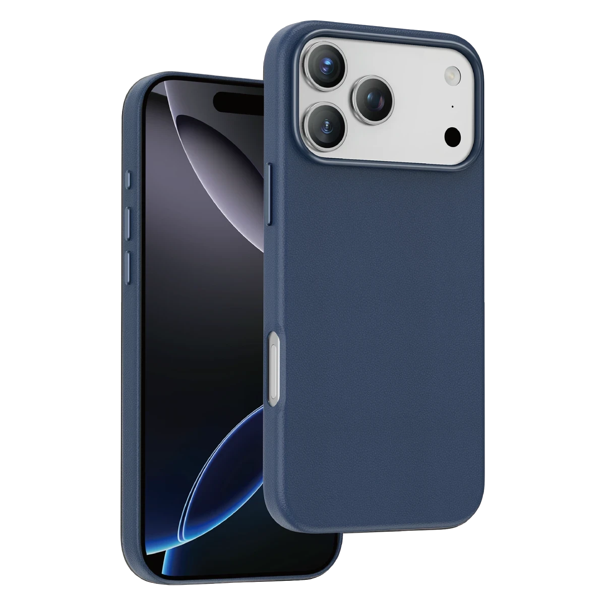 Keephone Apple iPhone 18 Pro Max/17 Pro Max Peekaboo Magsafe Kapak - Koyu Mavi