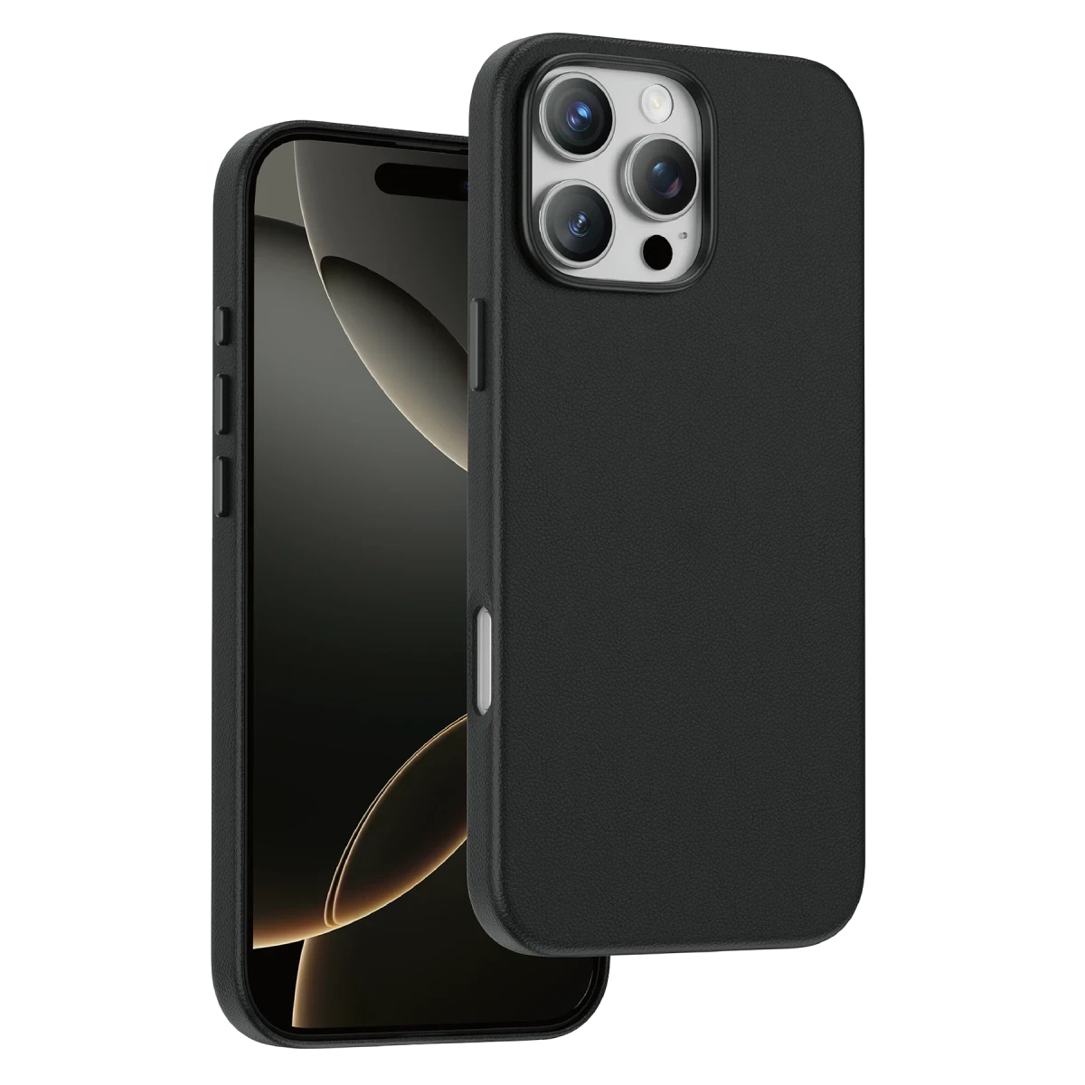 Keephone Apple iPhone 16 Pro Max Peekaboo Magsafe Kapak - Siyah