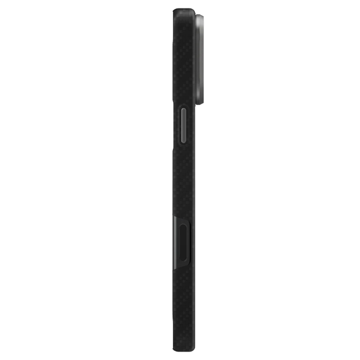 Uniq Apple iPhone 17 Pro Max Keva Edge Slim Aramid Magsafe Kapak - Siyah