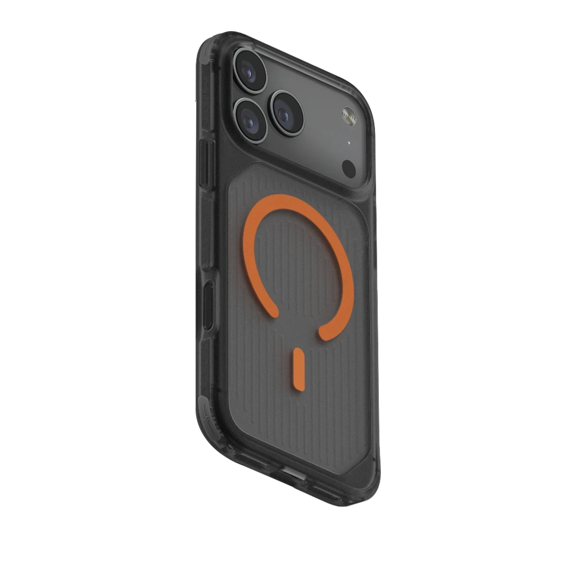 Uniq Apple iPhone 17 Pro Max Combat Active Magsafe Kapak - Siyah-Turuncu