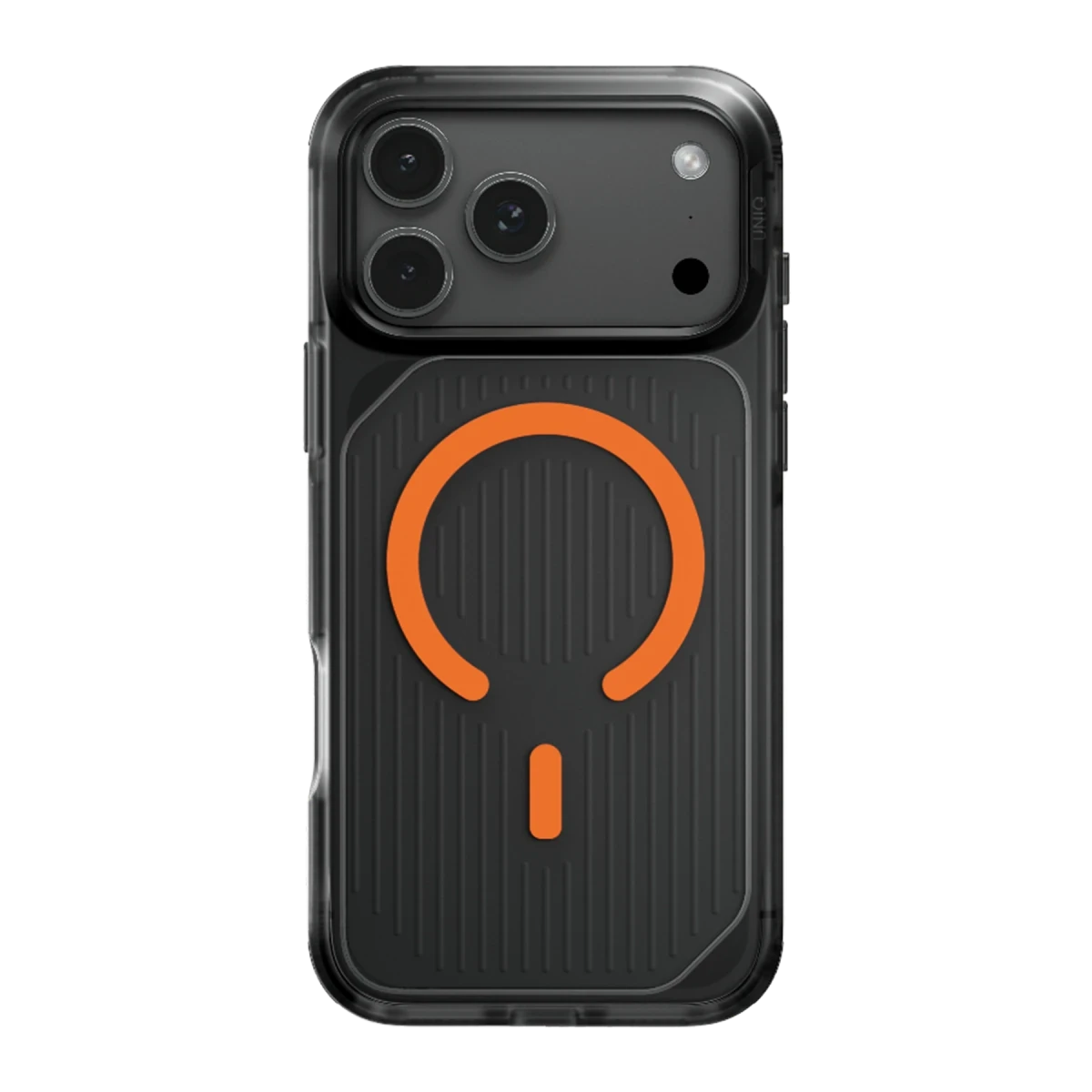 Uniq Apple iPhone 17 Pro Max Combat Active Magsafe Kapak - Siyah-Turuncu
