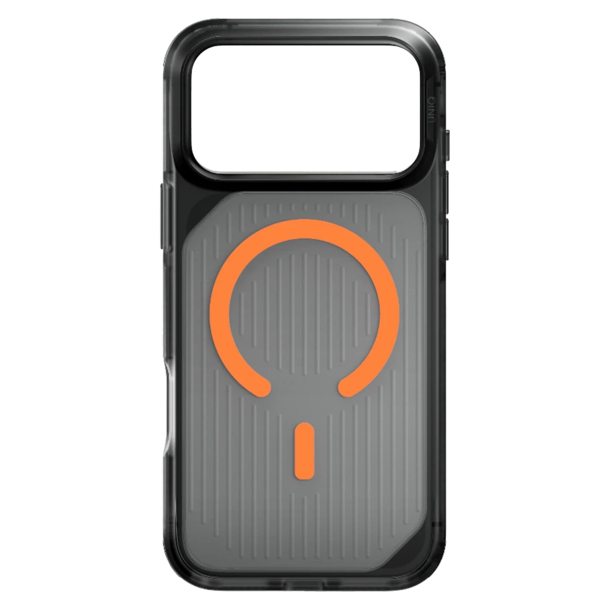 Uniq Apple iPhone 17 Pro Max Combat Active Magsafe Kapak - Siyah-Turuncu