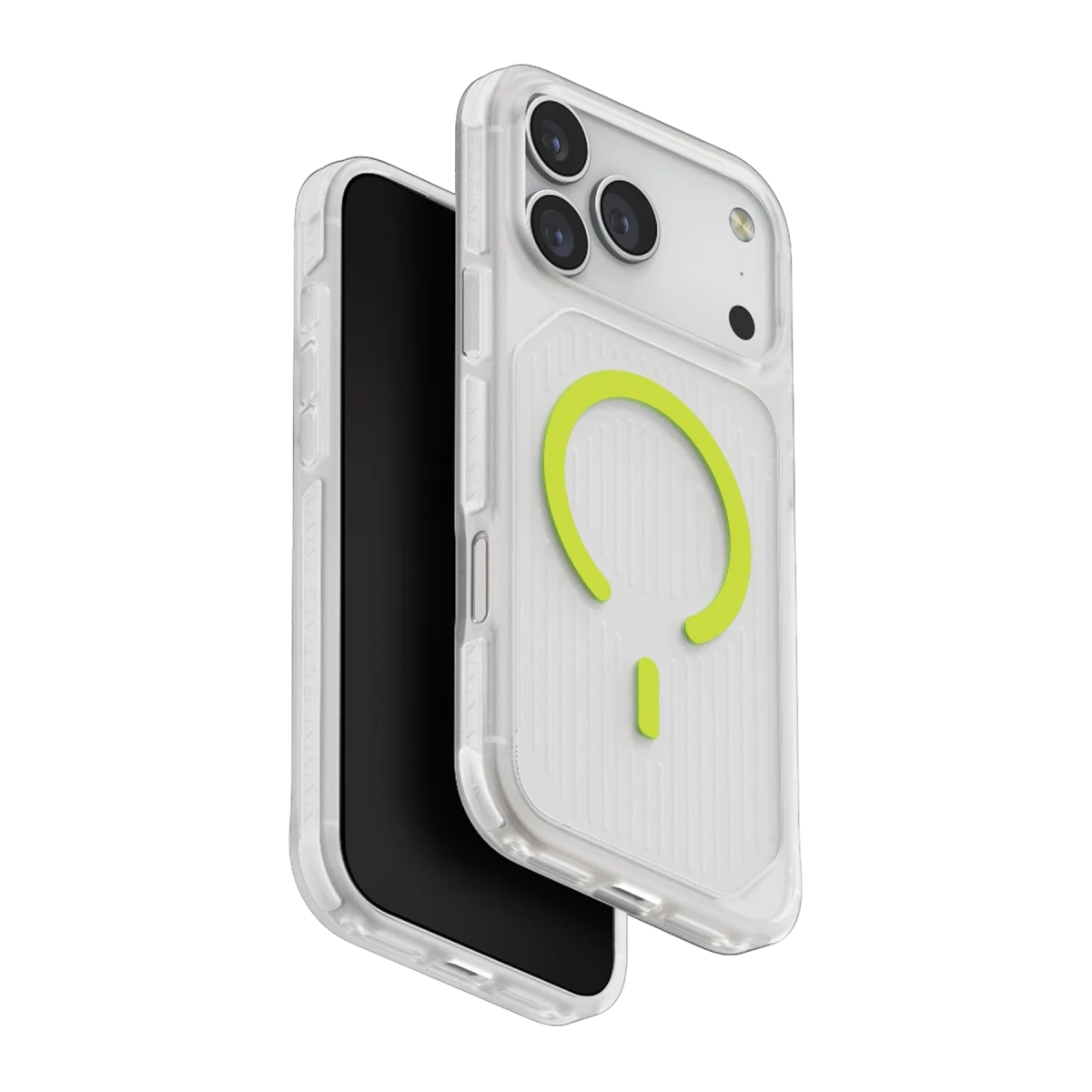 Uniq Apple iPhone 17 Pro Max Combat Active Magsafe Kapak - Fosforlu Yeşil