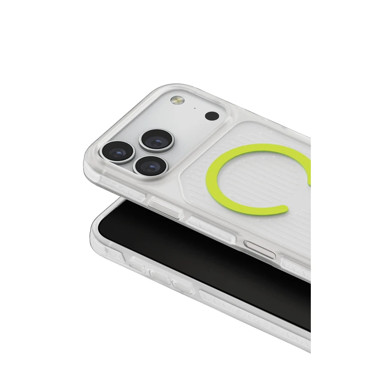 Uniq Apple iPhone 17 Pro Max Combat Active Magsafe Kapak - Fosforlu Yeşil