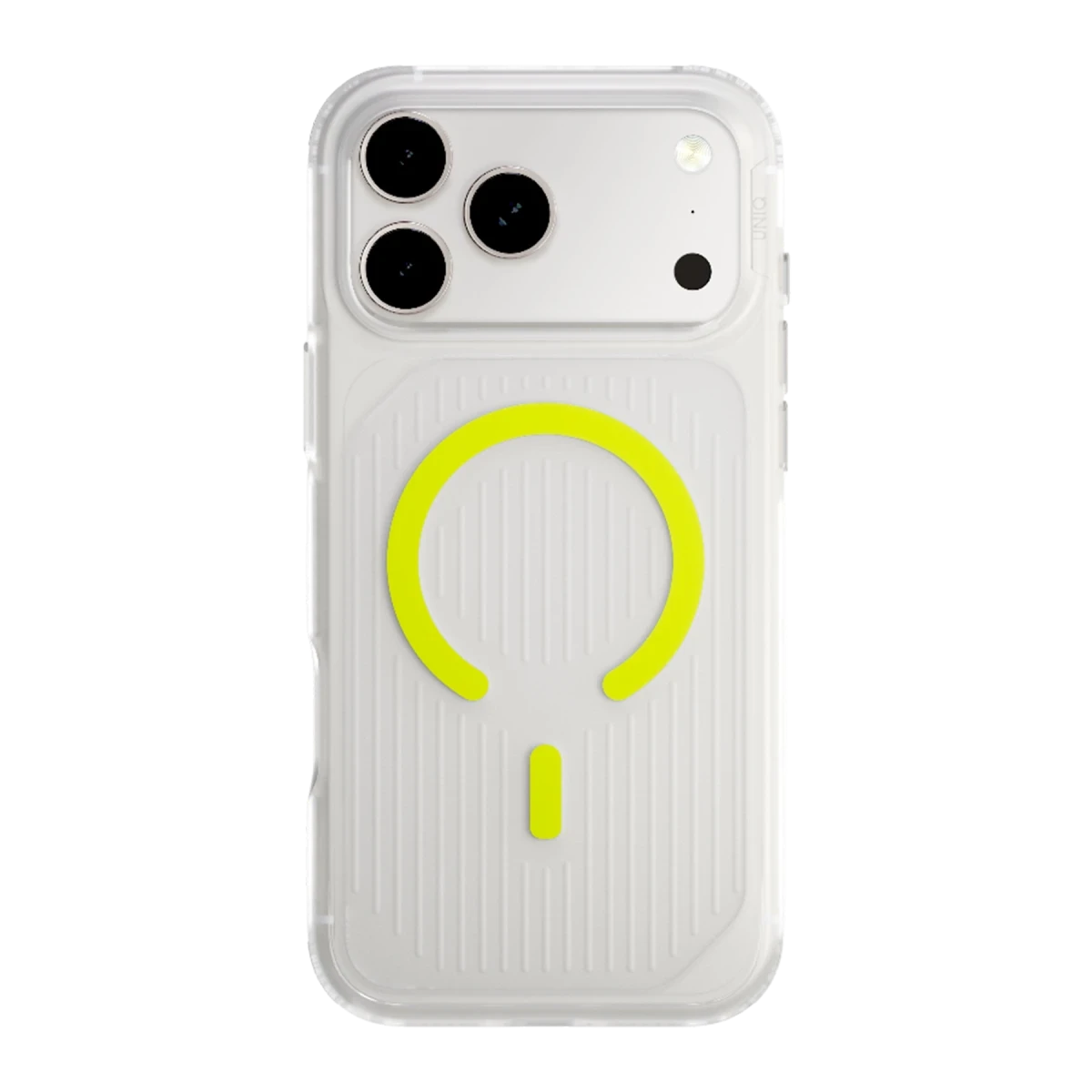 Uniq Apple iPhone 17 Pro Combat Active Magsafe Kapak - Fosforlu Yeşil