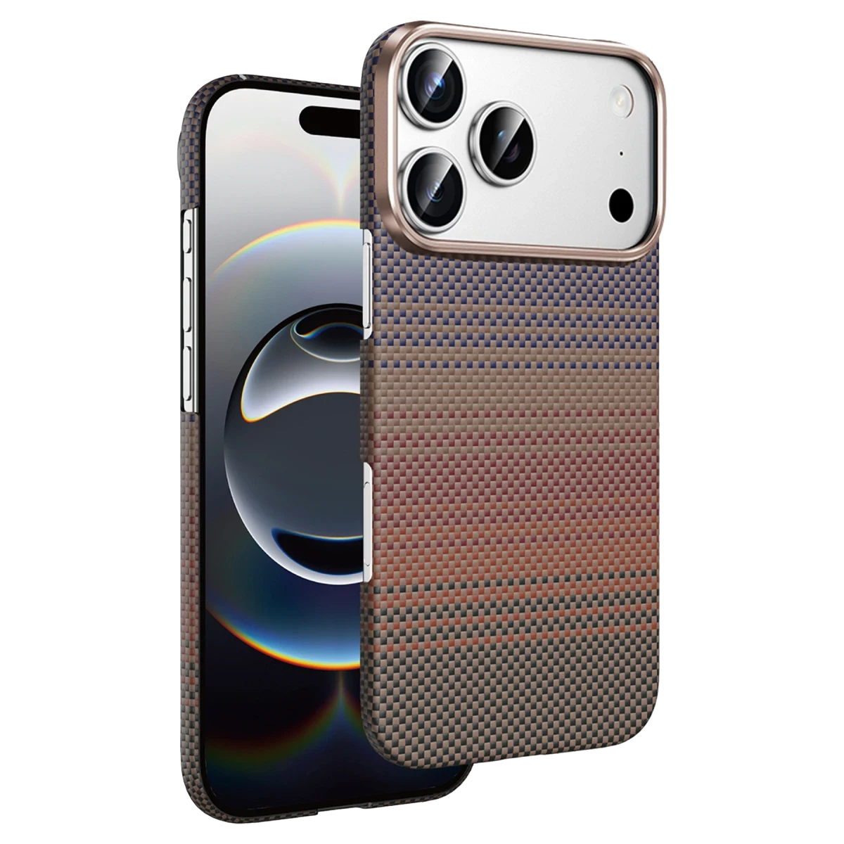 Keephone Apple iPhone 17 Pro Max Kevlar Seanova Magsafe Kılıf - Sunrise