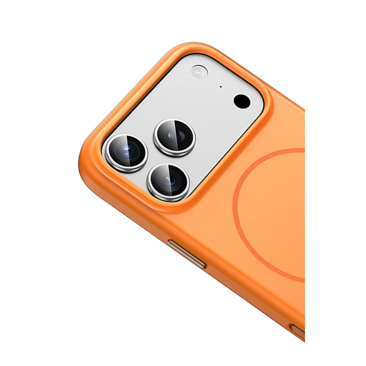 Keephone Apple iPhone 17 Pro Sumee Magsafe Kapak - Turuncu