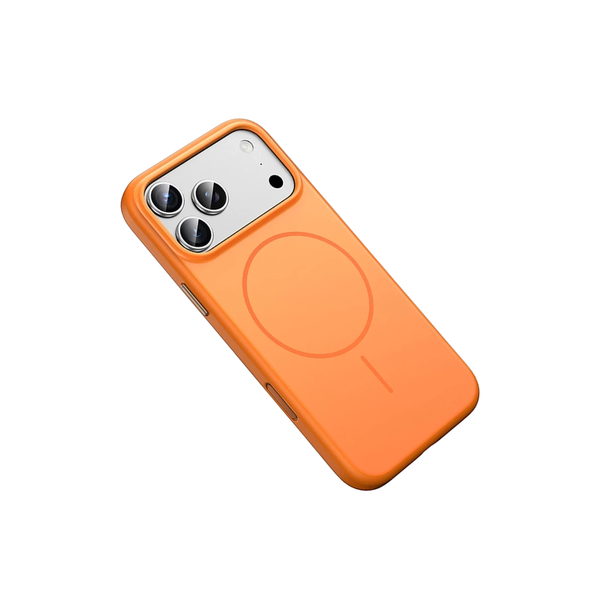 Keephone Apple iPhone 17 Pro Sumee Magsafe Kapak - Turuncu