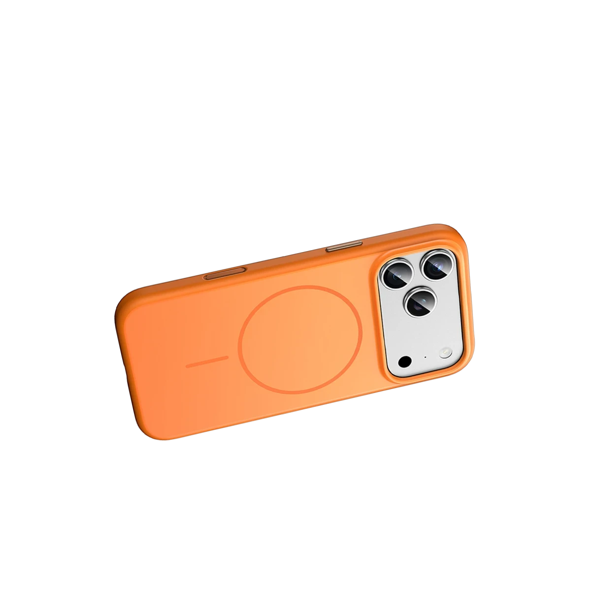 Keephone Apple iPhone 17 Pro Max Sumee Magsafe Kapak - Turuncu