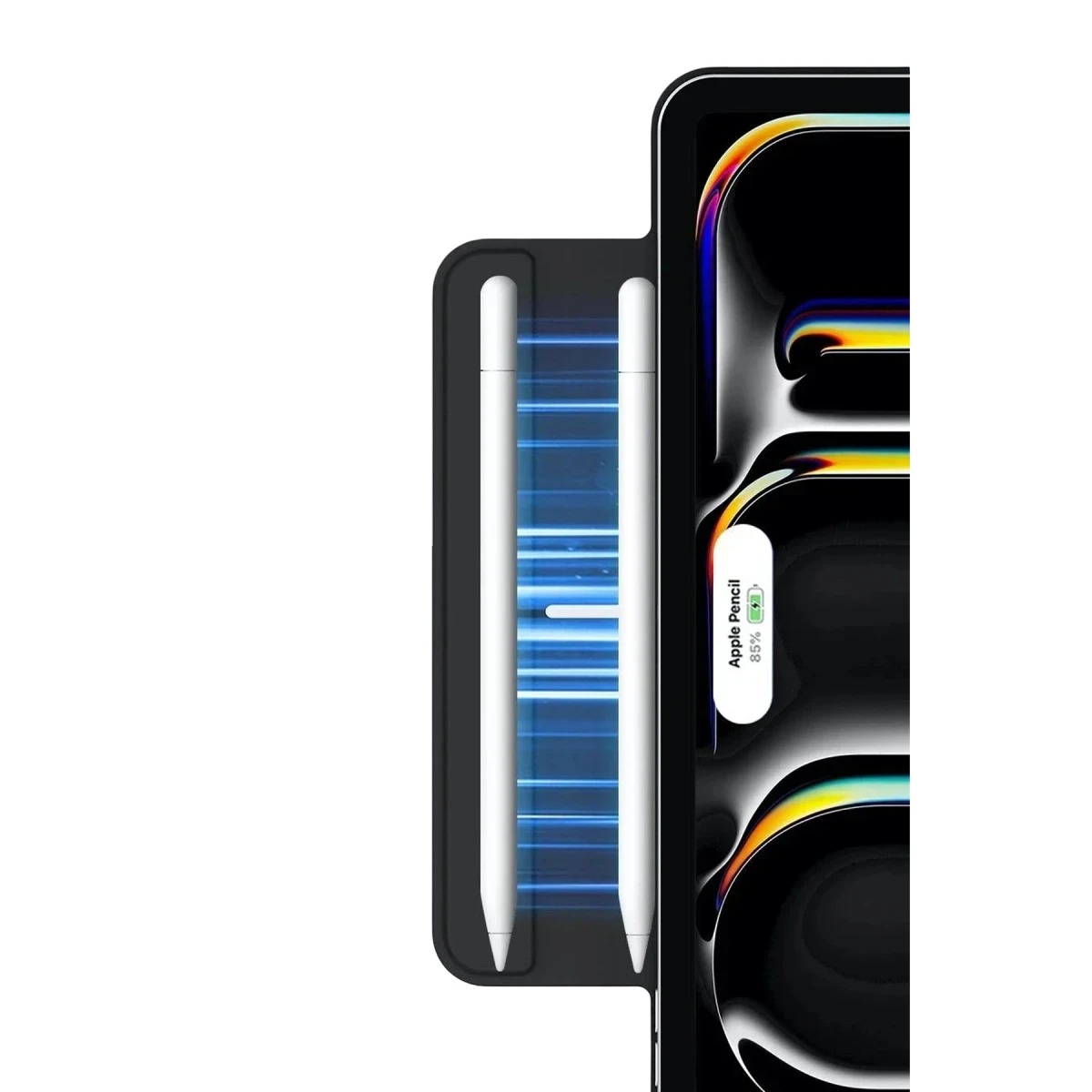 ESR Apple iPad Pro 13 (2024) Rebound Manyetik Tablet Kılıfı - Gri