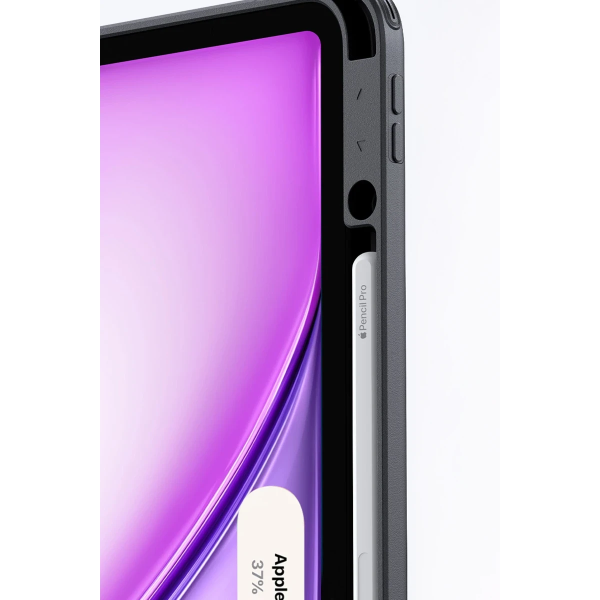 ESR Apple iPad Air 11 (2024) Flip Hybrid Kalemlikli Tablet Kılıfı - Siyah