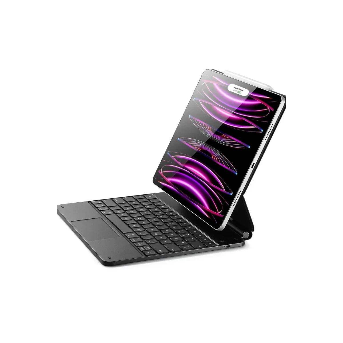 ESR Apple iPad Air 13 (2024) Rebound Manyetik Klavyeli Tablet Kılıfı - Siyah