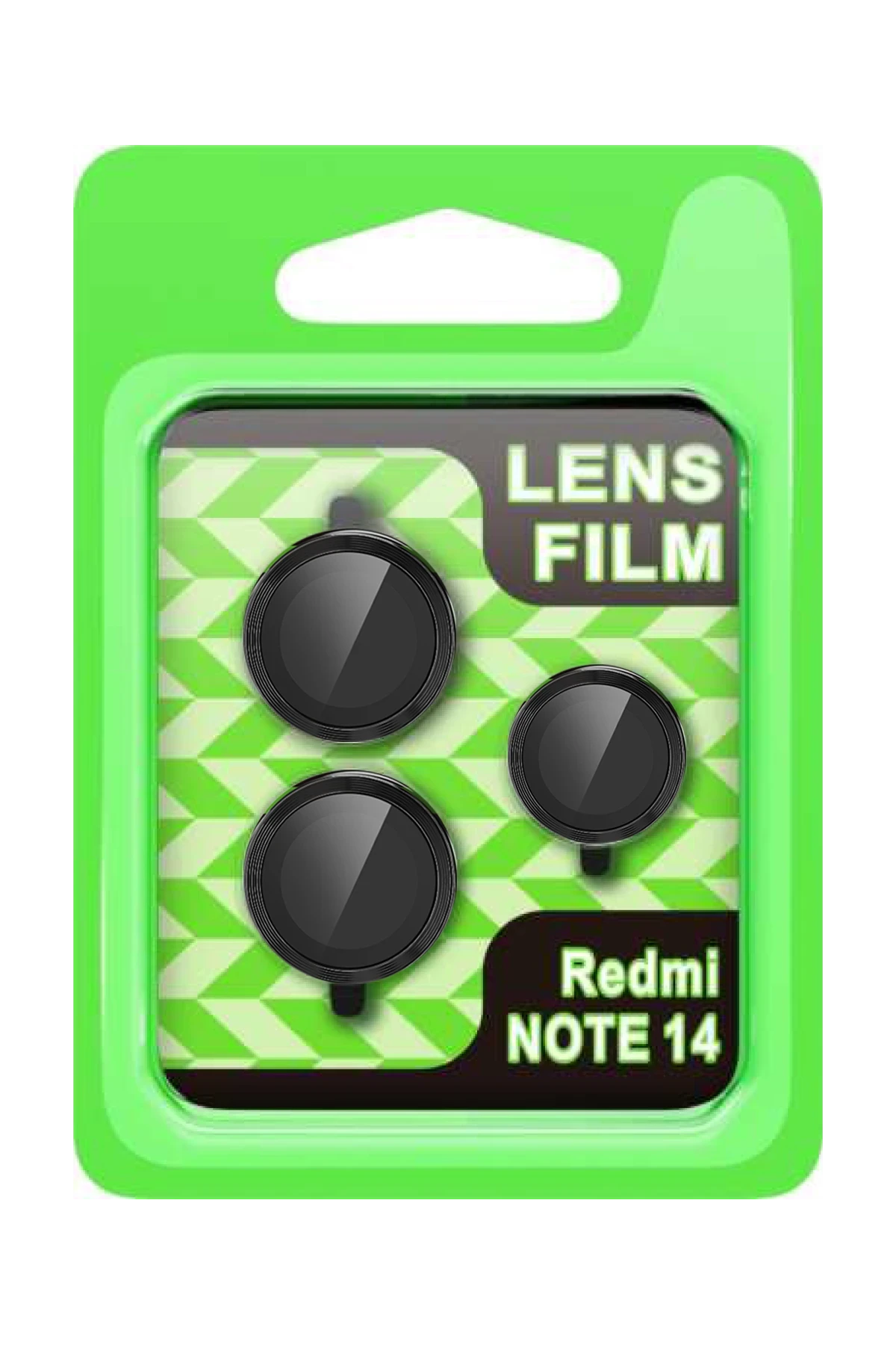 Newface Xiaomi Note 14 5G Raze Metal Kamera Lens - Siyah